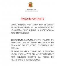 AVISO URGENTE