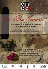 Concierto de música clásica &quot;Un Alma Inamorata&quot;