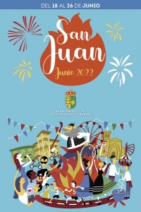 Cartel y programa de las fiestas de San Juan 2022 en Los Corrales de Buelna