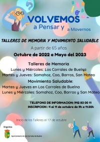 Inicio de los Talleres de Memoria y Movimiento Saludable