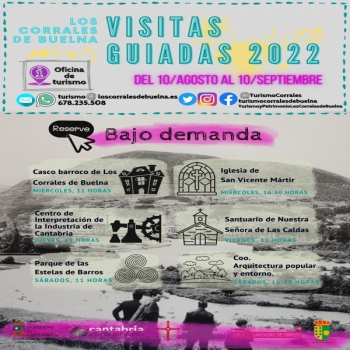 Visitas Guiadas 2022 en Los Corrales de Buelna